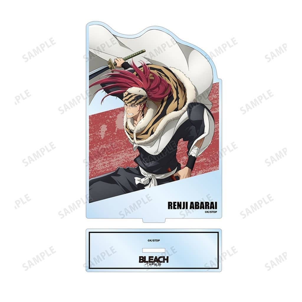 Renji Abarai BIG Acrylic Stand Vol.2 - BLEACH: Thousand-Year Blood War (ARMA BIANCA) Approx. 12.8 x 9.5 cm (Pre-owned)