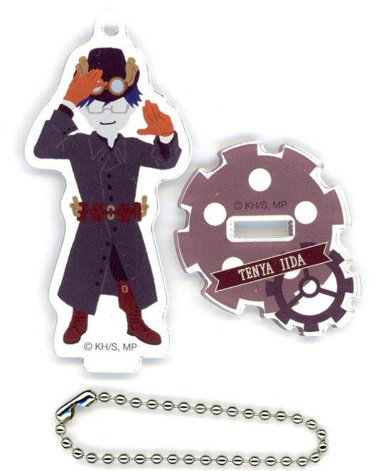 Tenya Iida Acrylic Trading Stand Keychain - My Hero Academia Yuru Palette Series (Approx. 6.4 x 7 cm) Movic, Pre-owned