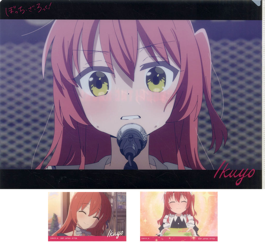Ikuyo Kita Scene Photo A4 Clear File & Sticker Set