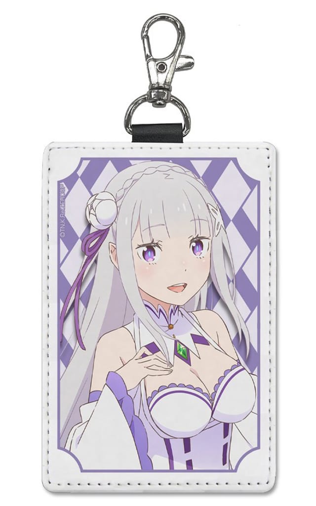Emilia Pass Case with Clasp - Re:Zero -Starting Life in Another World