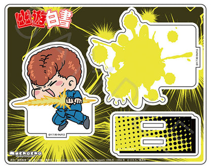 Kazuma Kuwabara Acrylic Stand - Yu Yu Hakusho - Sync Innovation (Approx. 150 x 120 mm) Pre-owned