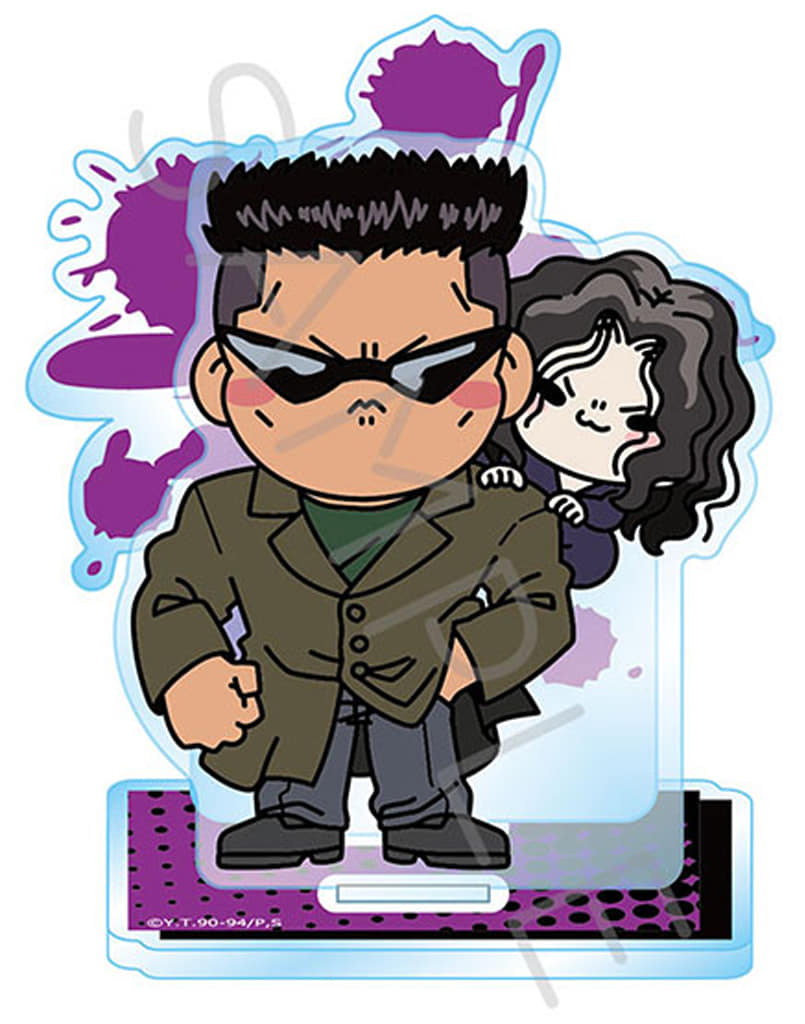 Toguro Brothers Acrylic Stand - Yu Yu Hakusho - Synq Innovation - Approx. 150 x 120 mm - Pre-owned