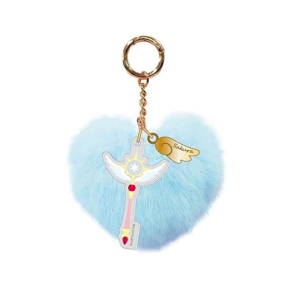 3. Dream Wand Fafa Charm Keychain - Cardcaptor Sakura - Hase-Pro / Bandai (Approx. 80 x 90 mm) Pre-owned, No. 3