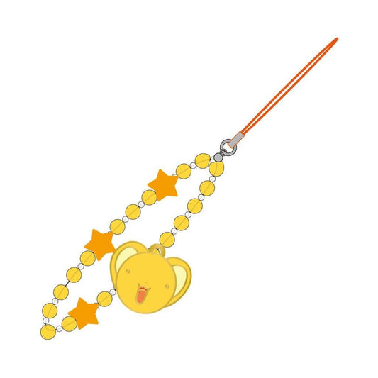 Kero-chan Beaded Strap with Metal Charm - Cardcaptor Sakura: Clear Card Arc - Ensky - Approx. 140 x 40 x 10 mm (Pre-owned)