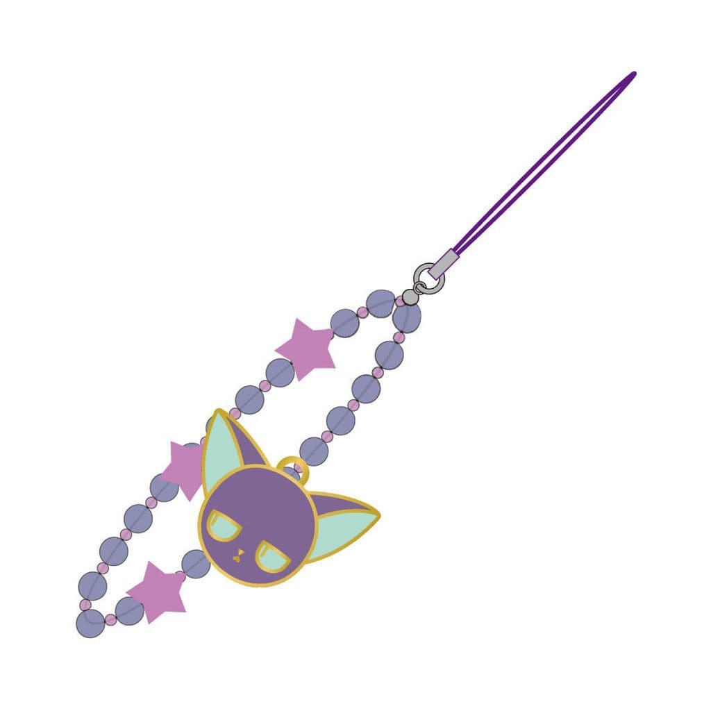 Kero-chan Beads Strap with Metal Charm - Cardcaptor Sakura: Clear Card Arc - Ensky - Approx. 140 x 40 x 10 mm (Pre-owned)