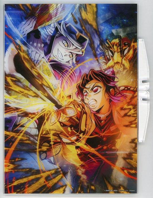Fourth Key Visual B5 Acrylic Board - Demon Slayer: Kimetsu no Yaiba Movie Key Visual (Aniplex, Approx. 182 mm, Pre-owned)
