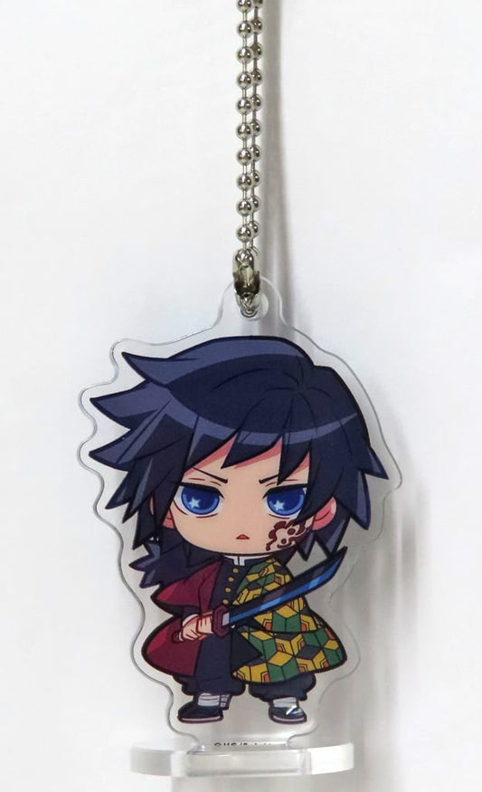 Giyu Tomioka Acrylic Stand - Demon Slayer: Kimetsu no Yaiba KokoMie Acrylic Figure 9th Type (Stand Stones) Approx. 54 mm