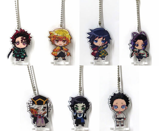 Demon Slayer: Kimetsu no Yaiba Kokomie Acrylic Figure 9th Form - Complete 7-Piece Set (Approx. 54 mm) by Stand Stones