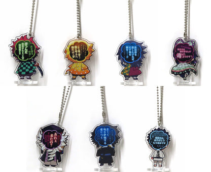 Demon Slayer: Kimetsu no Yaiba Kokomie Acrylic Figure 9th Form - Complete 7-Piece Set (Approx. 54 mm) by Stand Stones
