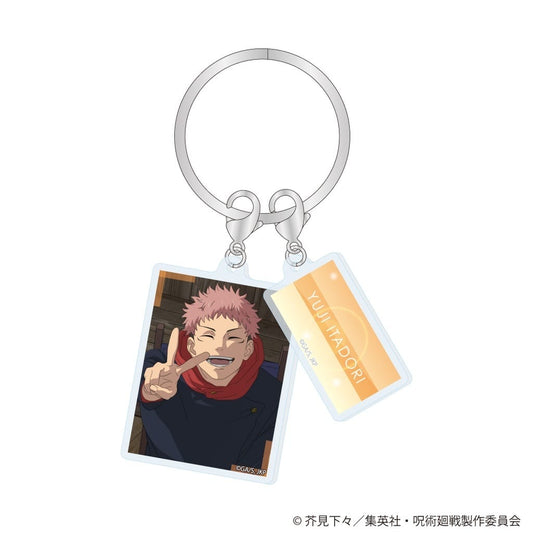 Yuji Itadori Double Acrylic Keychain - Class Photo - Jujutsu Kaisen (Toho, Approx. 45 mm)