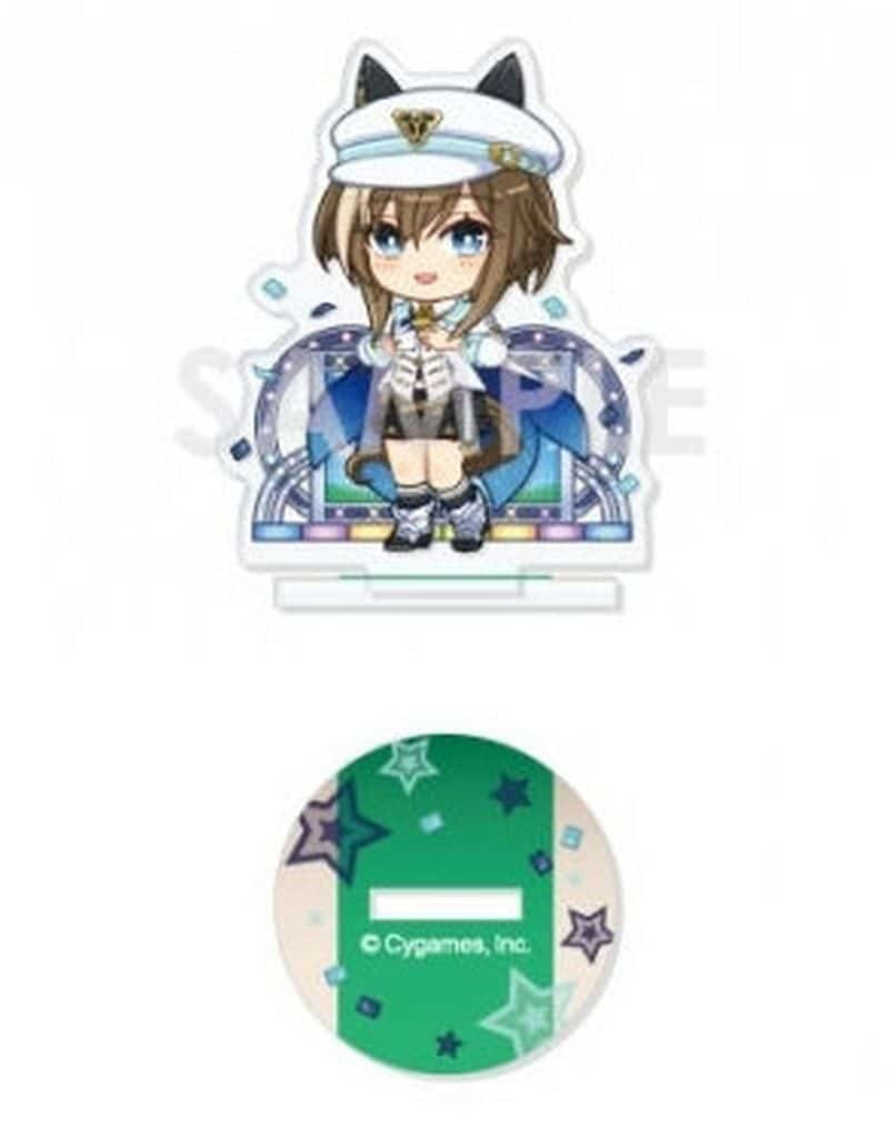 Cheval Grand Acrylic Stand - Umamusume Pretty Derby 'Umapyoi Densetsu' Charafy-yu Acrylic Stand Vol.7 (Sol International) Approx. 75mm - Pre-owned