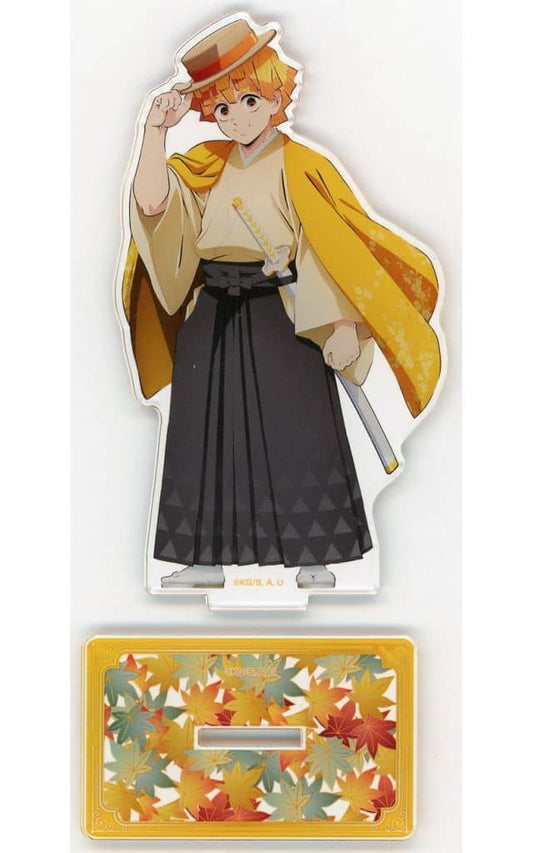 Zenitsu Agatsuma Acrylic Stand - Demon Slayer: Kimetsu no Yaiba - Kyomaf 2025 (Aniplex) Approx. 70 mm - Pre-owned