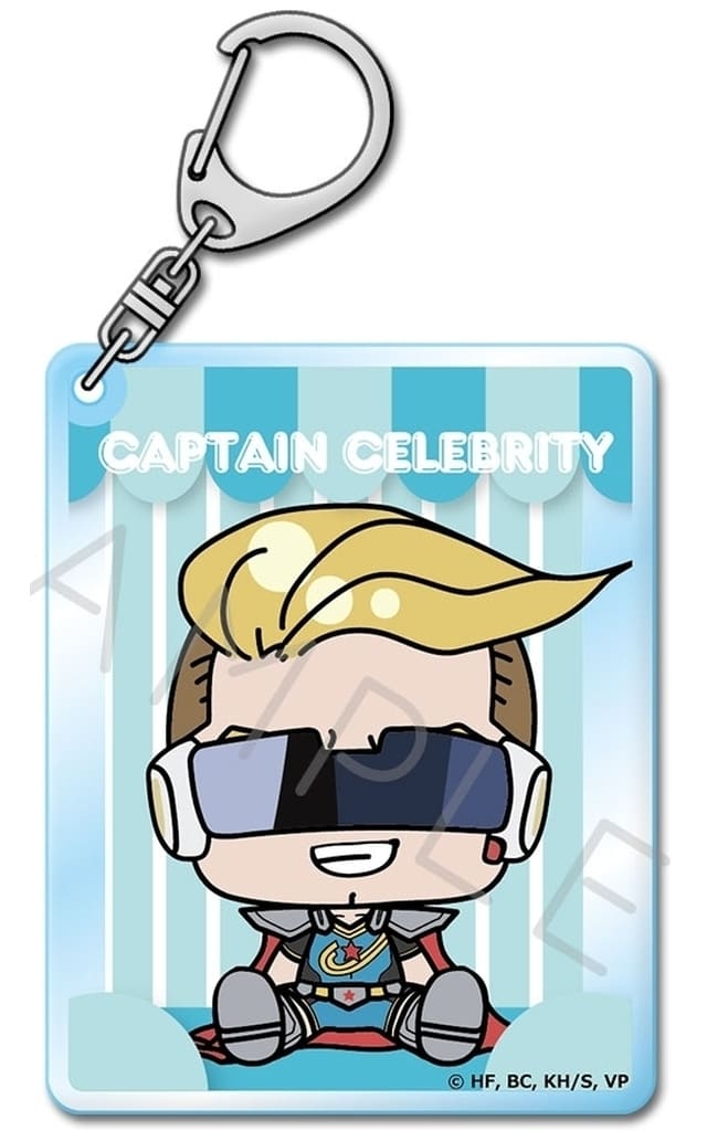 Captain Celebrity Acrylic Keychain - Vigilante: My Hero Academia ILLEGALS