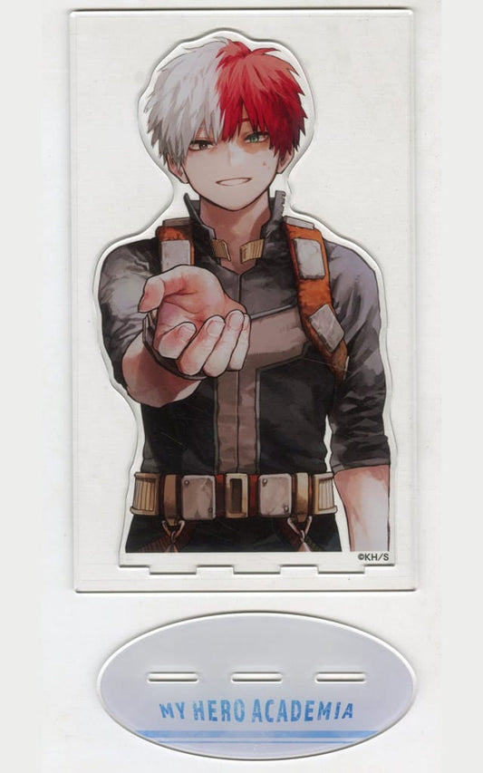 Shoto Todoroki Acrylic MEGA Figure - My Hero Academia Jump Characters Store Limited (Height Approx. 130 mm)