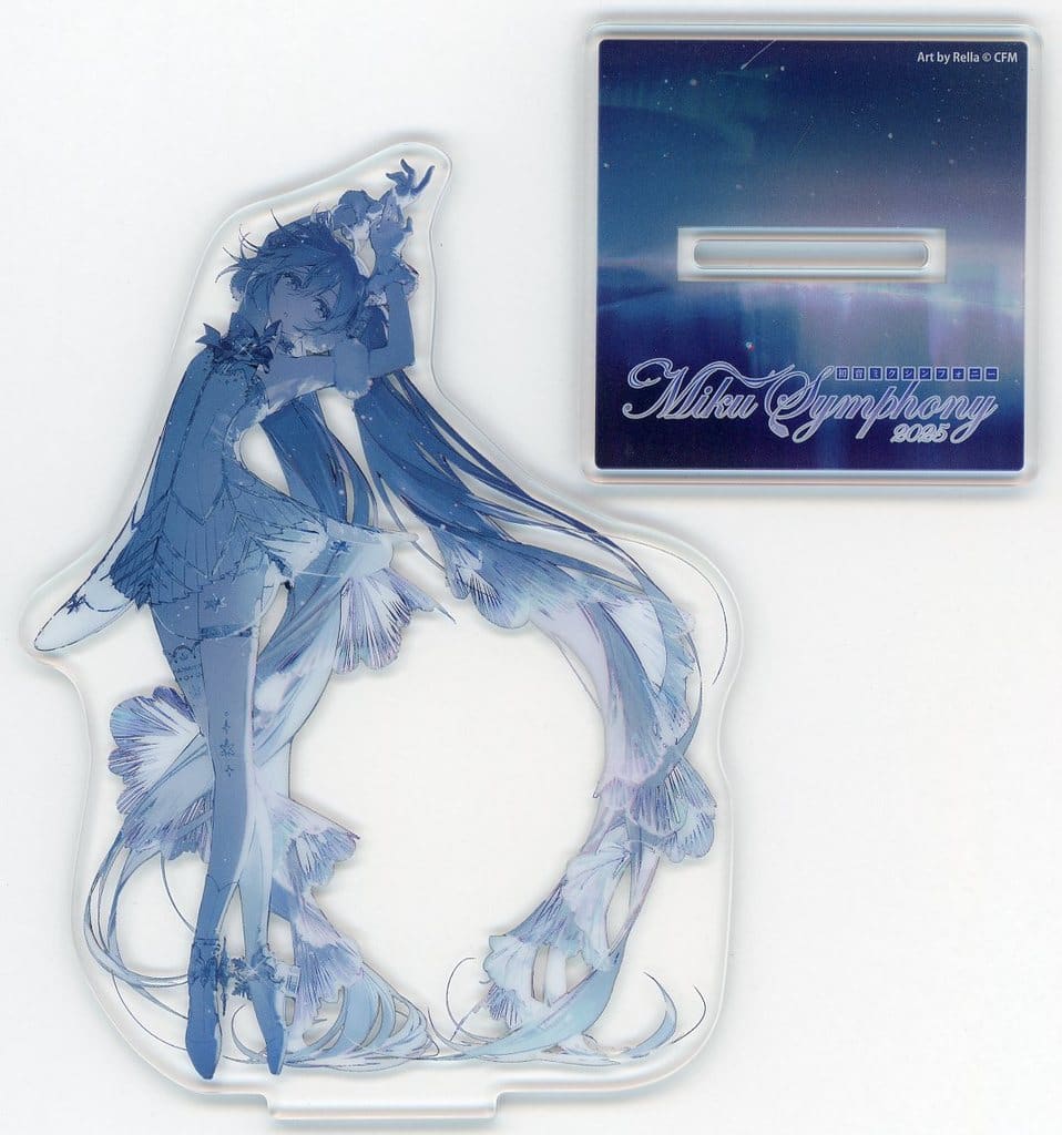 Hatsune Miku Acrylic Stand (Sapporo Concert ver.) - Hatsune Miku Symphony 2025 Official Event Goods, ~12.5cm (Pre-owned)