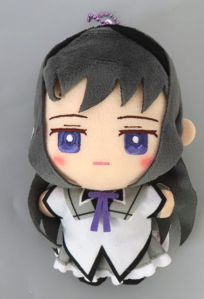 Homura Akemi Mini Mascot Plush - Puella Magi Madoka Magica - Approx. 14 x 9 x 7 cm (5.5 x 3.5 x 2.8 in) - SK Japan