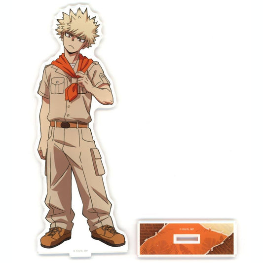 Katsuki Bakugo BIG Acrylic Stand - My Hero Academia x Tobu Zoo 2025 Safari Look ver. (ARMA BIANCA, Approx. 70 x 200 mm)