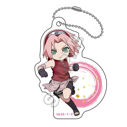 Sakura Haruno Acrylic Keychain - Battle vol.1 (GRANUP) Approx. 75 x 52 x 3 mm - Pre-owned