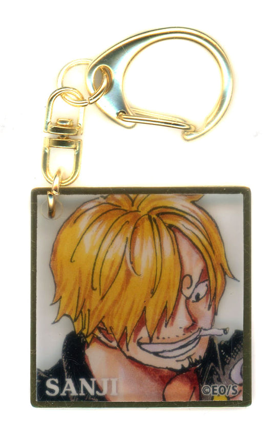 Sanji Acrylic Shikishi-Style Keychain - One Piece DAY'25 - Approx. 35 mm (Shueisha)