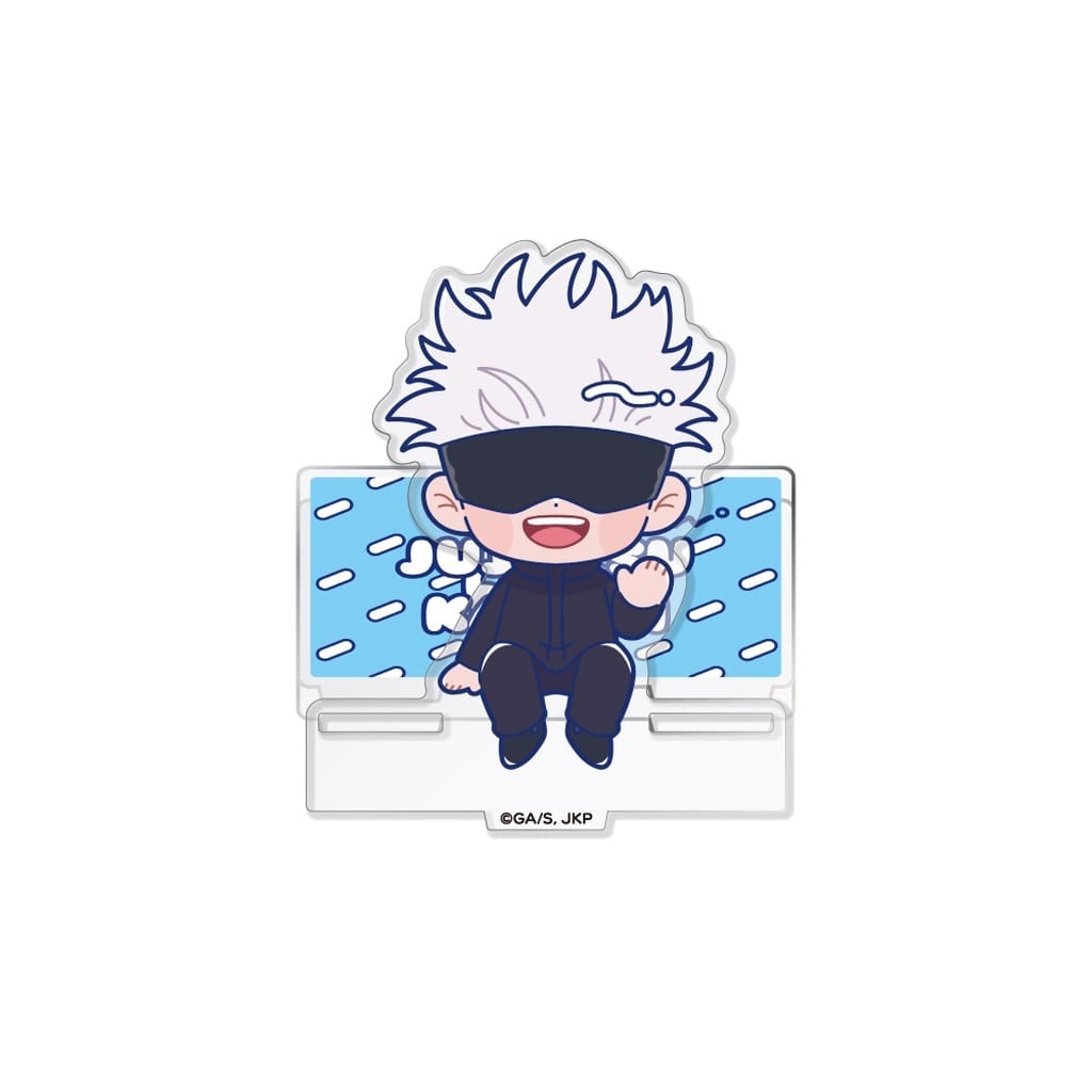 Satoru Gojo Mimamori Series Sitting Acrylic Stand - Jujutsu Kaisen (Toho) Approx. 95 x 77 mm