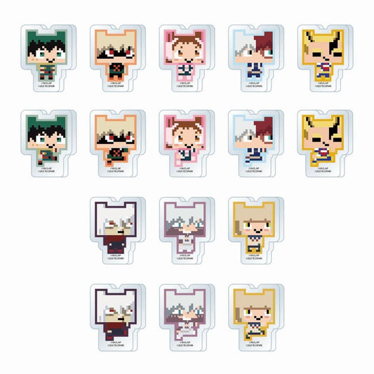 My Hero Academia × PICO PARK Acrylic Block Set (16 Pieces) - Toho - Approx. 230 x 205 mm - Pre-owned