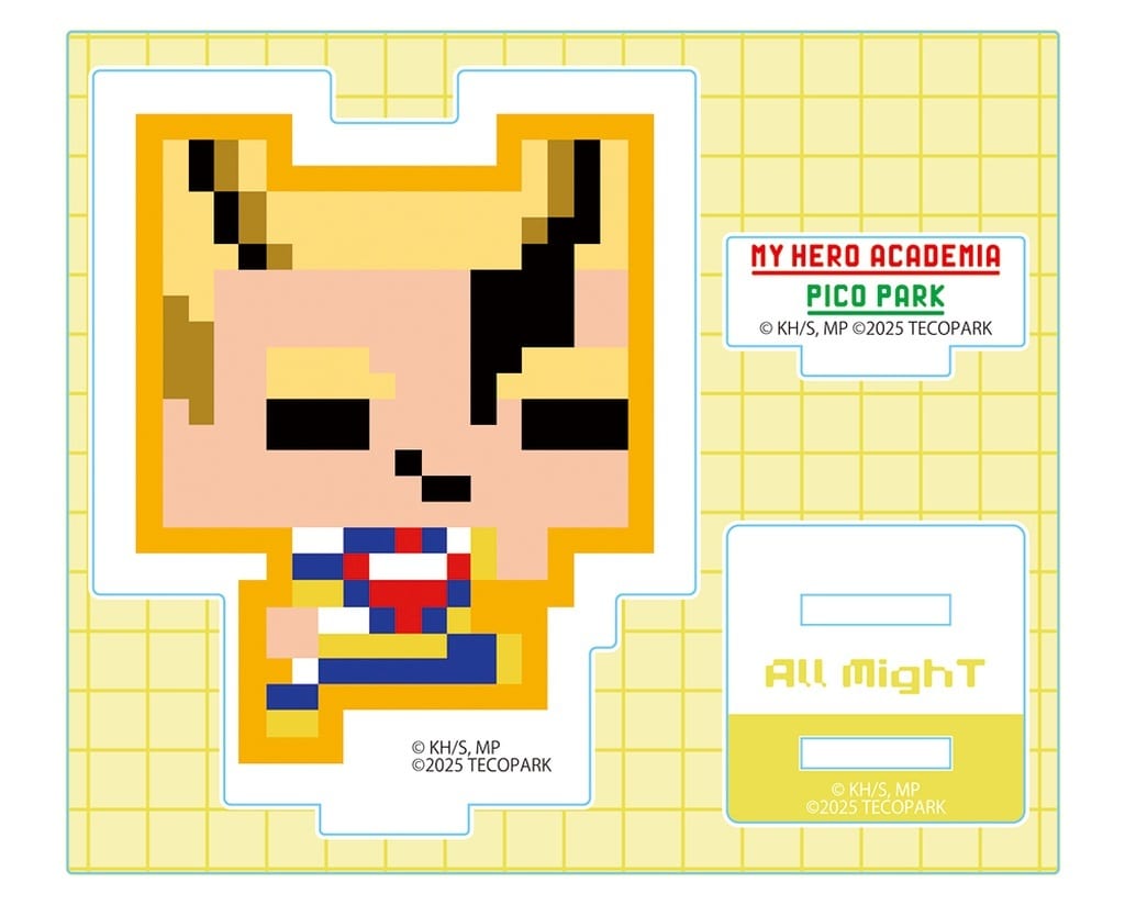 All Might x PICO CAT Mini Acrylic Stand My Hero Academia x PICO PARK