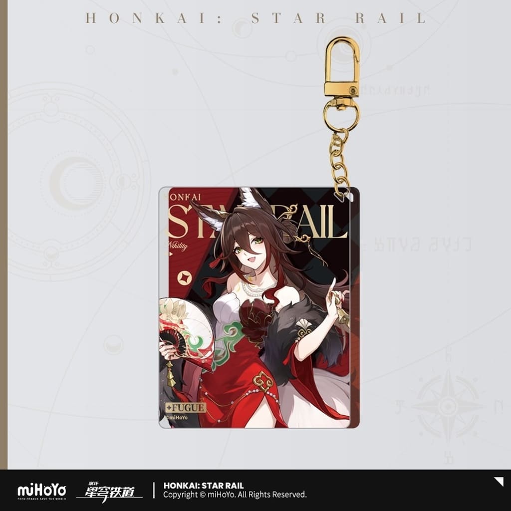 Kibou no Ryurijin Train Tour Series Acrylic Keychain