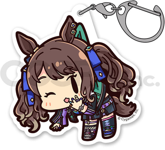 Tosen Jordan Acrylic "Tsumamare" Charm Keychain - Umamusume Pretty Derby (Cospa, Approx. 60mm)