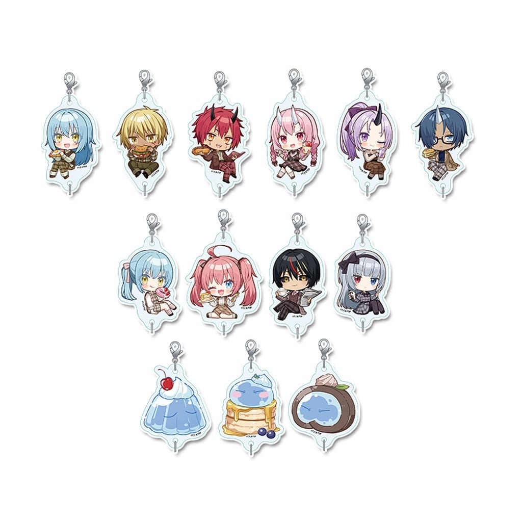That Time I Got Reincarnated as a Slime 13-Type Keychain Set