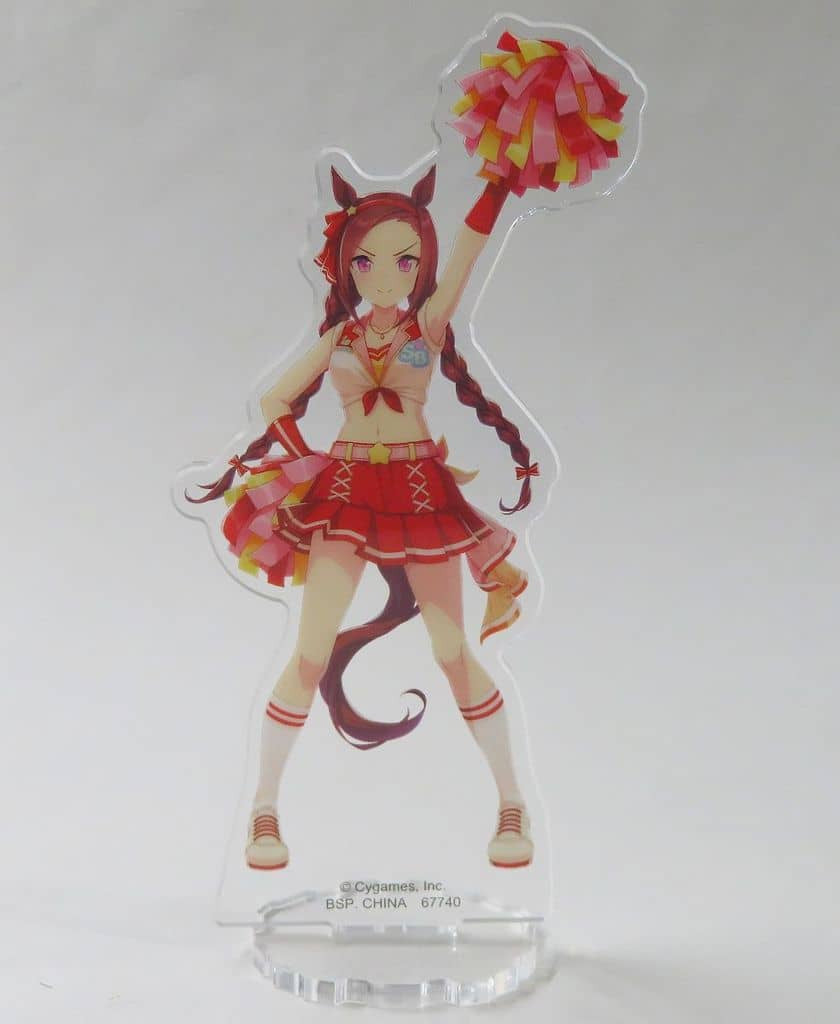 Sakura Bakushin O Acrylic Stand - Ichiban Kuji Umamusume: Pretty Derby 12th Lottery D Prize (BANDAI SPIRITS, ~10-12cm)