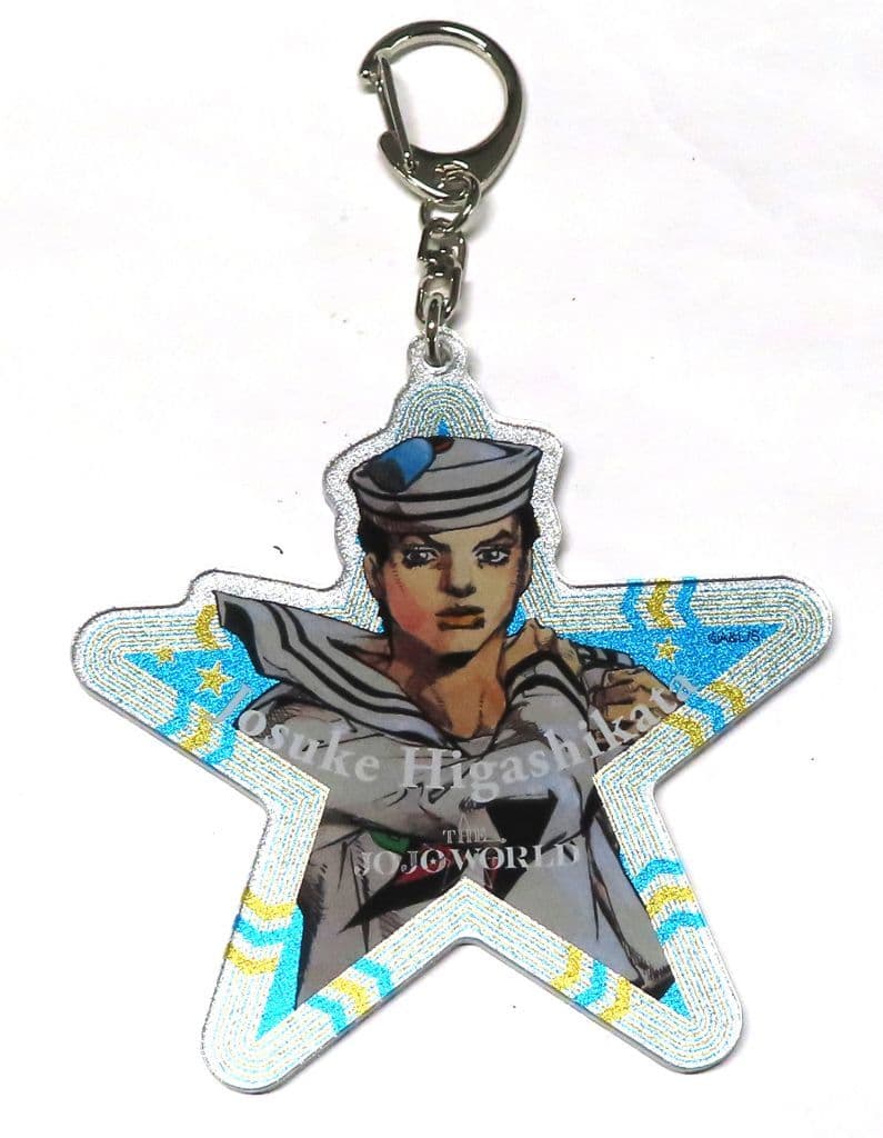 Josuke Higashikata Acrylic Keyholder - JoJo's Bizarre Adventure THE★JOJO WORLD (Approx. 80 x 100 mm) - Bandai Namco Experience