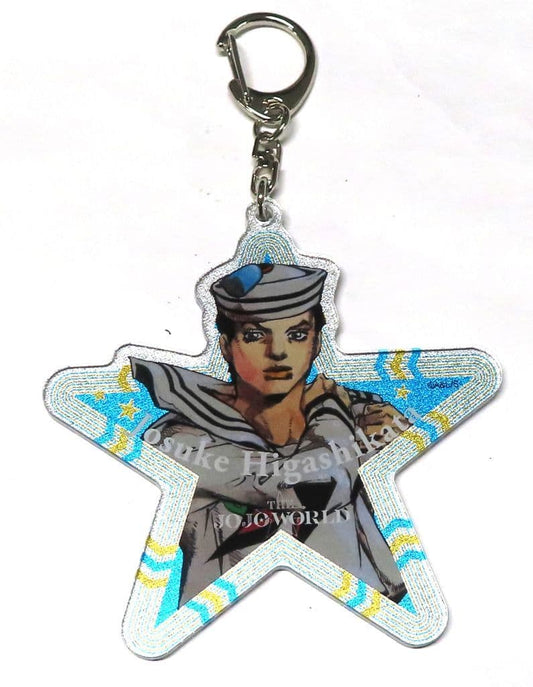 Josuke Higashikata Acrylic Keyholder - JoJo's Bizarre Adventure THE★JOJO WORLD (Approx. 80 x 100 mm) - Bandai Namco Experience