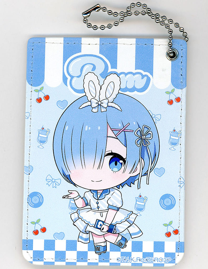 Rem Leather Pass Case Mini Diner Ver. Re:ZERO
