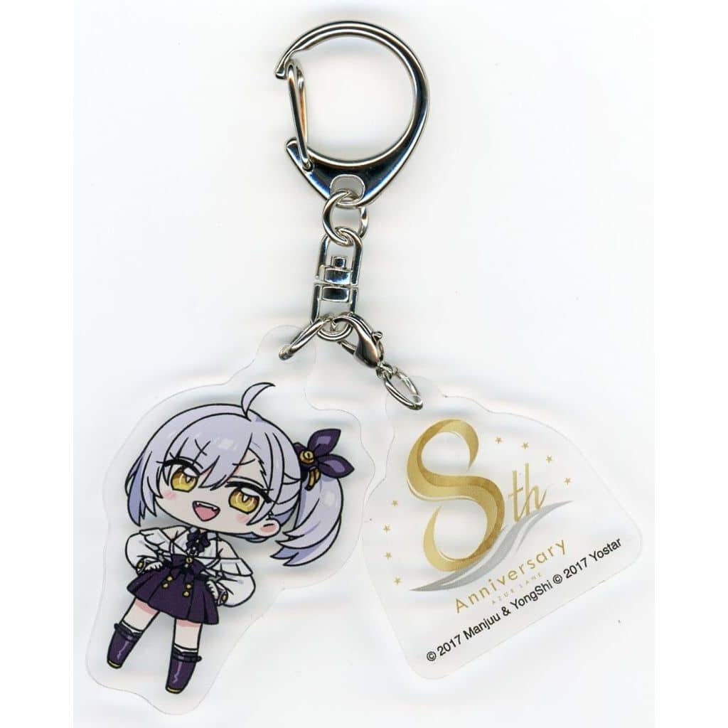 Azur Lane 8th Anniversary Acrylic Keychain, Approx. 70 x 70 mm, Yostar