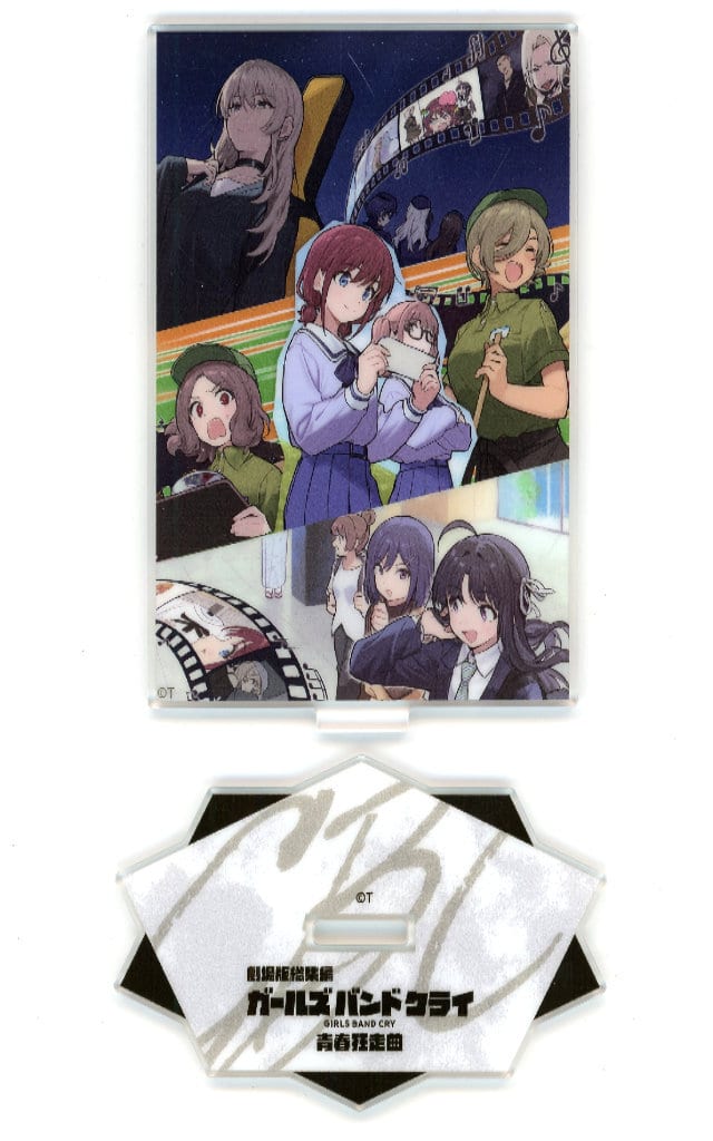 Girls Band Cry Movie Compilation Part 1 Key Visual Acrylic Stand