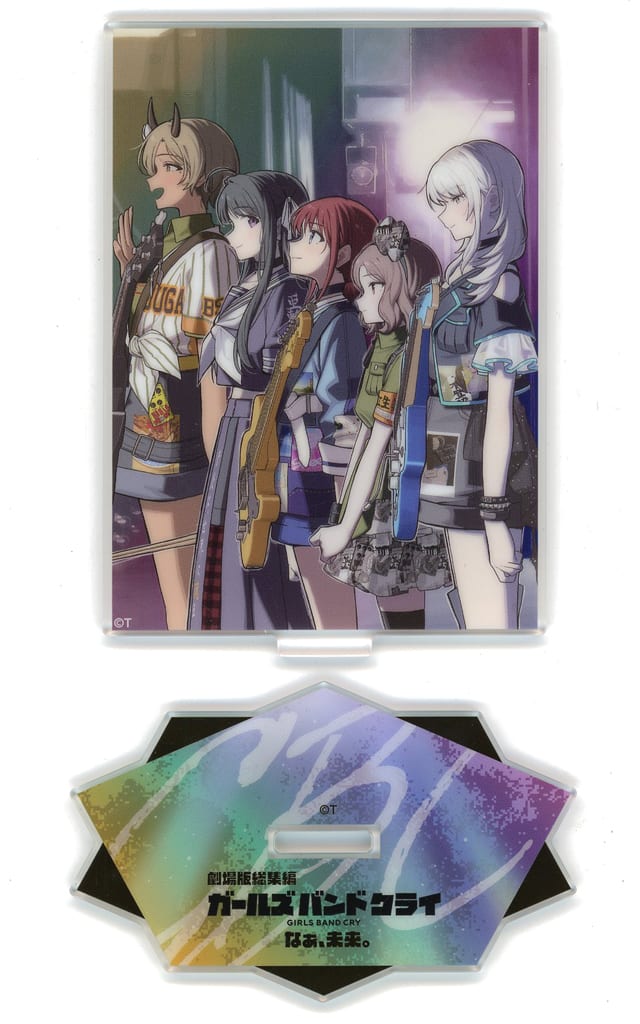 Girls Band Cry Film Compilation Part 2 Key Visual Acrylic Stand