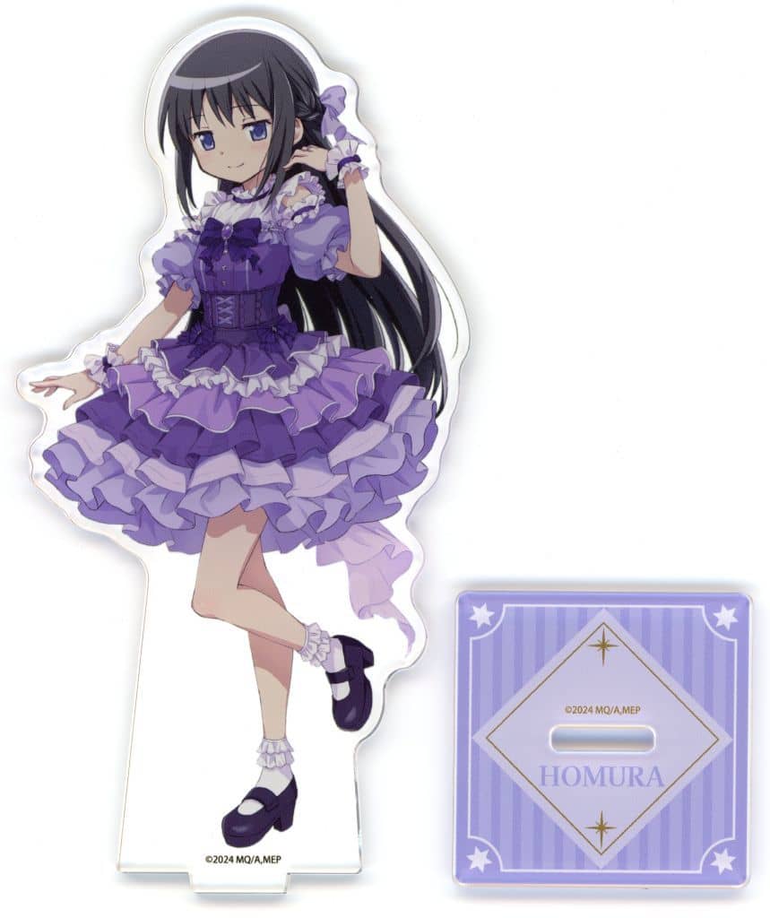 Homura Akemi Acrylic Stand - Puella Magi Madoka Magica Magia Day 2025 -Half Anniversary- (Approx. 69 x 132 mm, Aniplex)