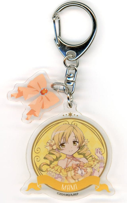 Mami Tomoe Acrylic Charm with Ribbon Parts - Puella Magi Madoka Magica Magia Exedra Magia Day 2025 -Half Anniversary- (Aniplex) Approx. 50 x 54 mm