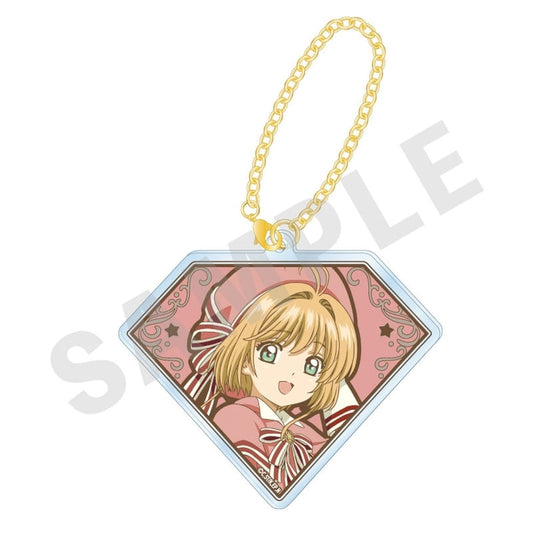 Sakura Kinomoto A Acrylic Charm - Cardcaptor Sakura: Clear Card Arc - coly - Pre-owned Approx. 70 mm