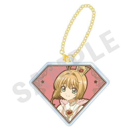Sakura Kinomoto B Acrylic Charm - Cardcaptor Sakura: Clear Card Arc - coly - Approx. 70 mm - Pre-owned