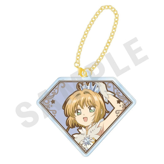 Sakura Kinomoto C Acrylic Charm - Cardcaptor Sakura: Clear Card Arc - coly - Approx. 70 mm (Pre-owned)