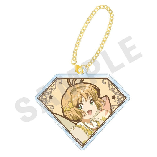 Sakura Kinomoto D Acrylic Charm - Cardcaptor Sakura: Clear Card Arc - coly - Approx. 70 mm (Pre-owned)