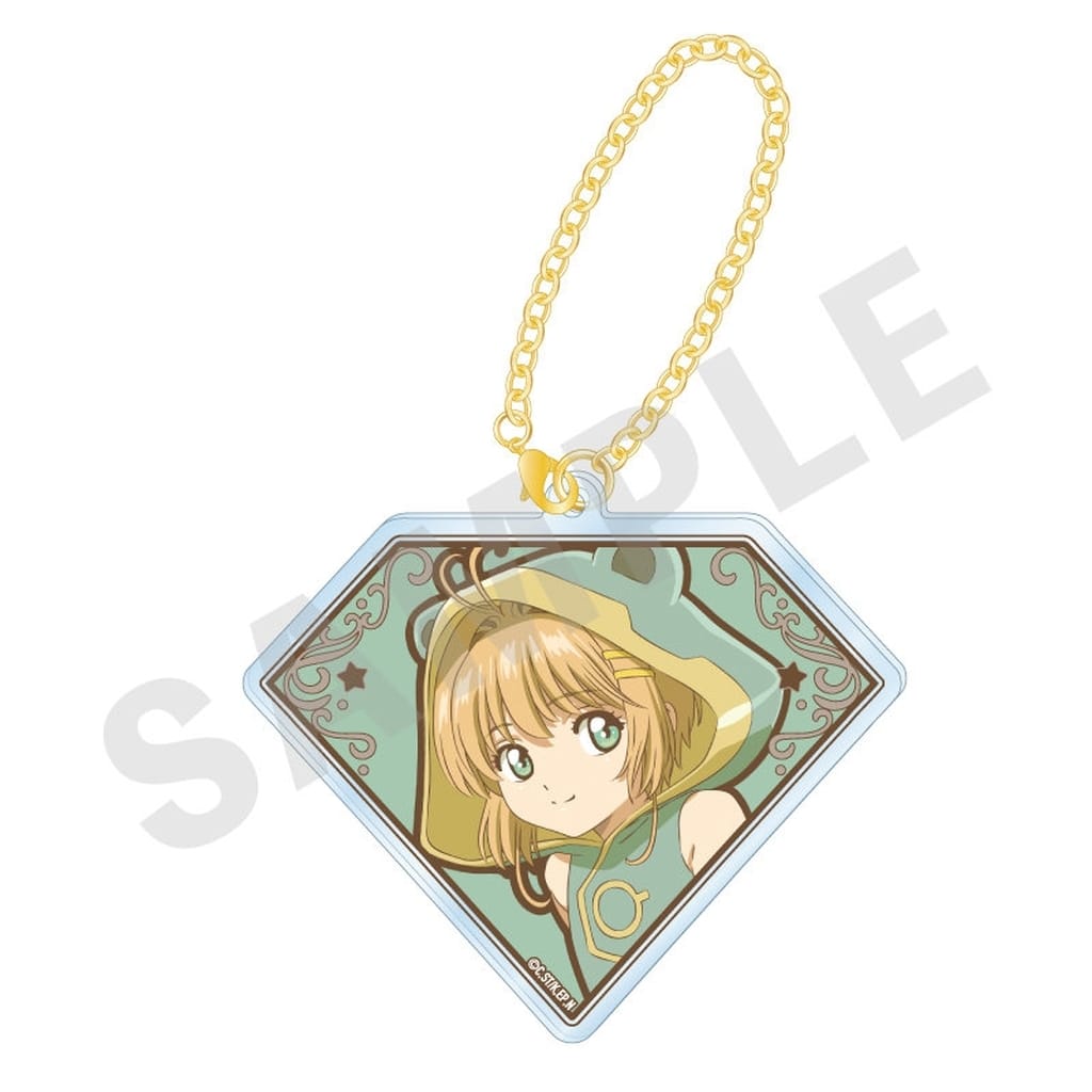 Sakura Kinomoto E Acrylic Charm - Cardcaptor Sakura: Clear Card Arc - Approx. 70 mm (coly) Pre-owned