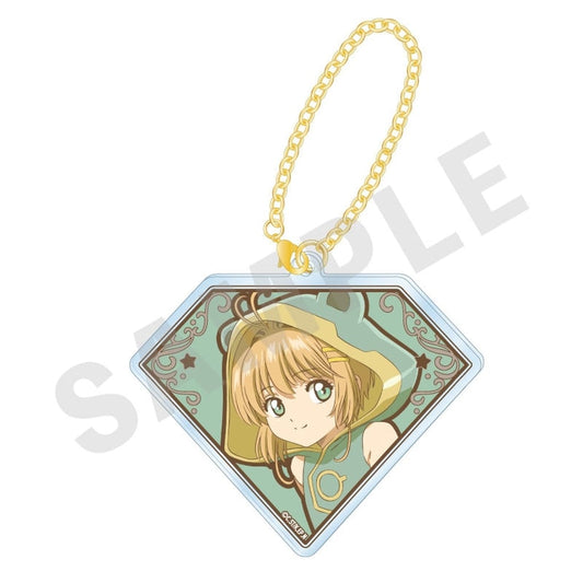Sakura Kinomoto E Acrylic Charm - Cardcaptor Sakura: Clear Card Arc - Approx. 70 mm (coly) Pre-owned