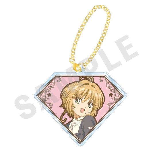 Sakura Kinomoto F Acrylic Charm - Cardcaptor Sakura: Clear Card Arc - Approx. 70 mm - coly (Pre-owned)