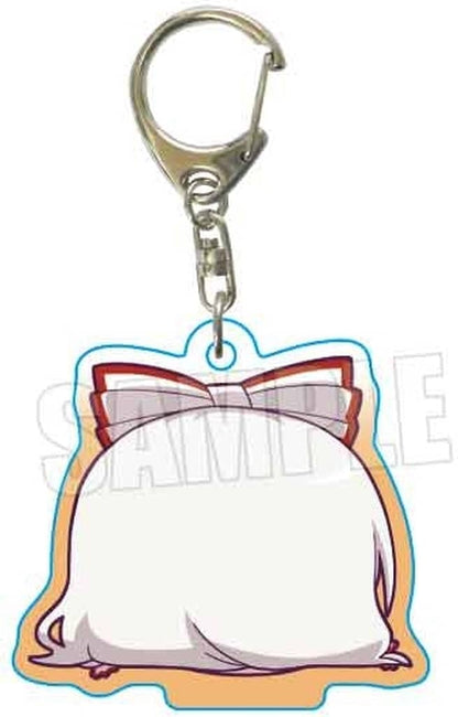 Fujiwara no Mokou (Yukkuri) Acrylic Keychain - Bell House - Touhou Project - Approx. 5.6cm - Pre-owned