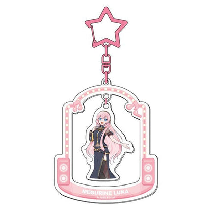 Megurine Luka Acrylic Keychain (Life-Size Charm) - VOCALOID / Hatsune Miku Series - SanTan - Approx. 58 x 115 x 3 mm - Pre-owned