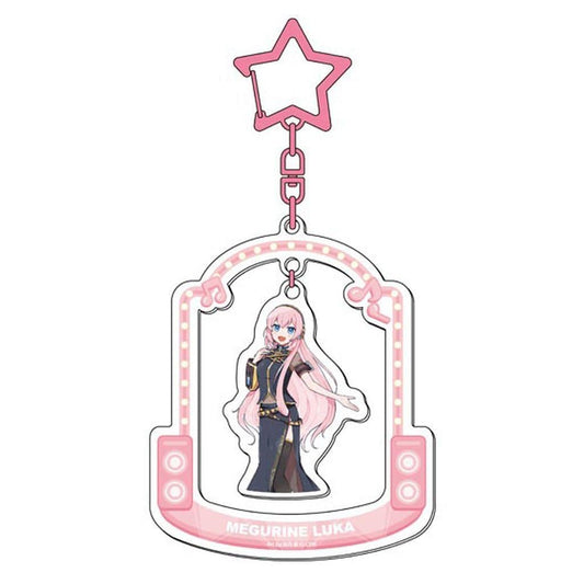 Megurine Luka Acrylic Keychain (Life-Size Charm) - VOCALOID / Hatsune Miku Series - SanTan - Approx. 58 x 115 x 3 mm - Pre-owned