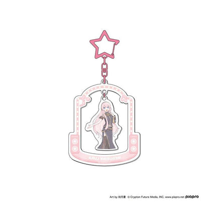 Megurine Luka Acrylic Keychain (Life-Size Charm) - VOCALOID / Hatsune Miku Series - SanTan - Approx. 58 x 115 x 3 mm - Pre-owned