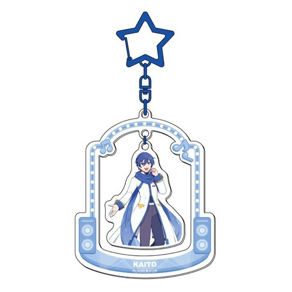 KAITO Acrylic Keychain - VOCALOID Hatsune Miku Acrylic Keychain Approx. 58 x 115 x 3 mm (Pre-owned)
